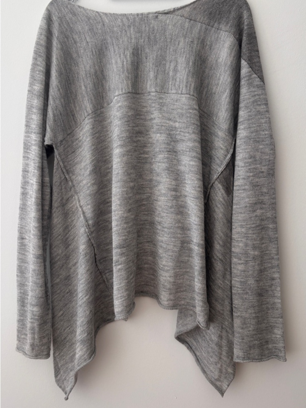 Crea Concept Wool Blend Art To Wear Top Size 40 (Med)Lagenlook View 4